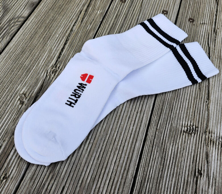 Kojinės su logotipu